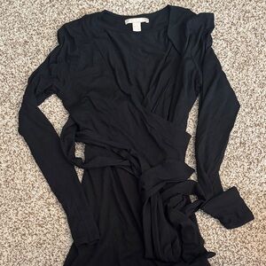 Banana Republic Long Sleeve Wrap Dress